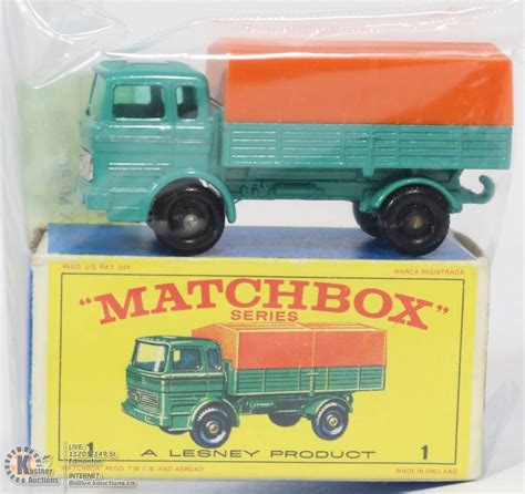 VINTAGE MATCHBOX MERCEDES TRUCK #1