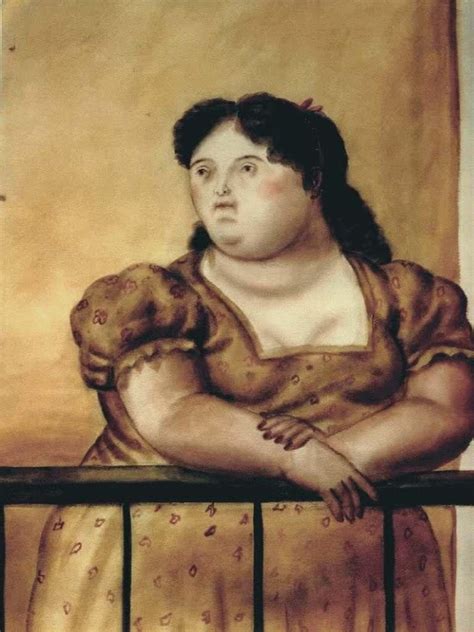 Fernando Botero El balcon painting | framed paintings for sale