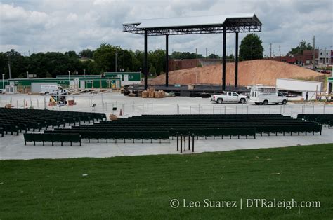 Finishing Touches On The Downtown Amphitheater – The Raleigh Connoisseur