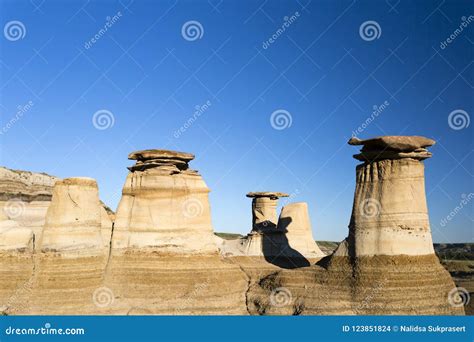 Hoodoo Rock Formation stock photo. Image of hoodoo, landscape - 123851824