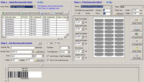 In the Step 2, you can define the barcode's format --- barcode type ...