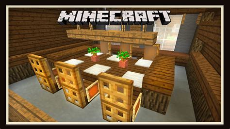 Minecraft Dining Room