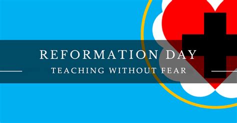 Reformation Day - October 31 — Gateways To Better Education