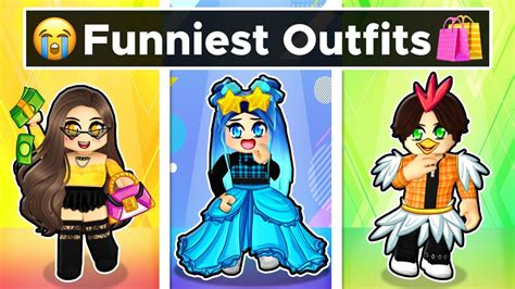 Our FUNNIEST Outfits in Roblox Fashion Famous! - YouTube