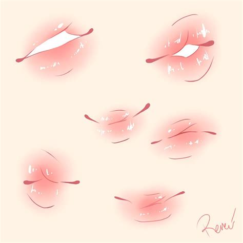 Plump Lips Drawing