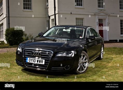 AUDI A8, Winchester, England, UK Stock Photo - Alamy