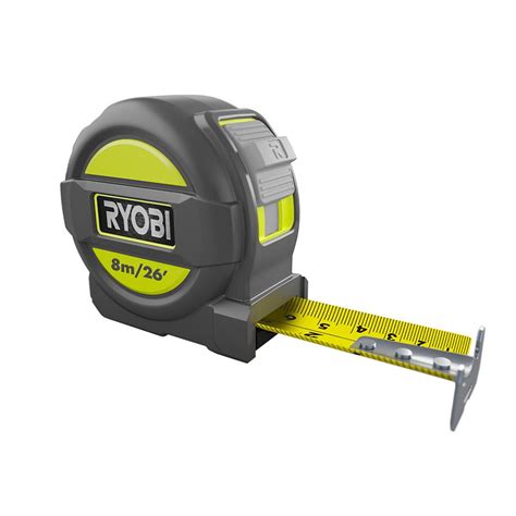 RYOBI 8M/26 Ft. Metric and English Scale Tape Measure | Products ...