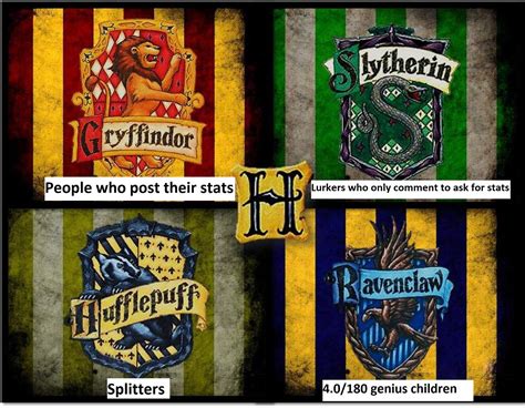 This sub sorted into Hogwarts Houses : r/lawschooladmissions