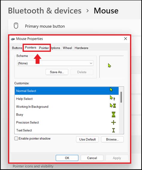 How to change your mouse cursor in Windows 11 - IONOS