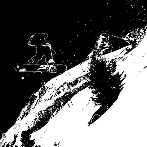 Snowboarder Silhouette PNG, Winter Sports Illustration, Snowboard ...