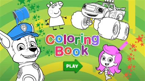 Review Of Nick Jr Coloring Book Game References - Juga Tm