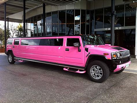 Pink Hummers from Bellagio Limousines - Bellagio Limousines