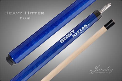 Jacoby Custom Cues Heavy Hitter Blue Break Cue