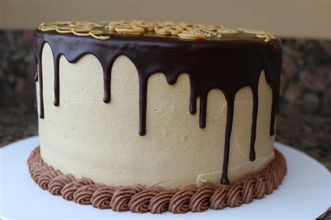 Hanna's Desserts: chocolate peanut butter ganache cake