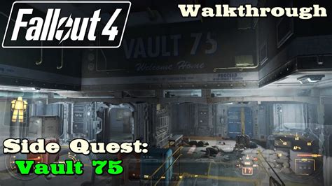 Where is vault 75 in fallout 4 - fooaqua