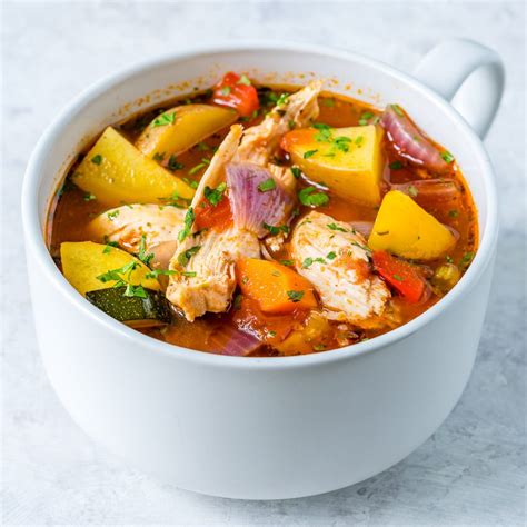 Eat Clean with this Hearty Slow Cooker Chicken Stew! | Clean Food Crush