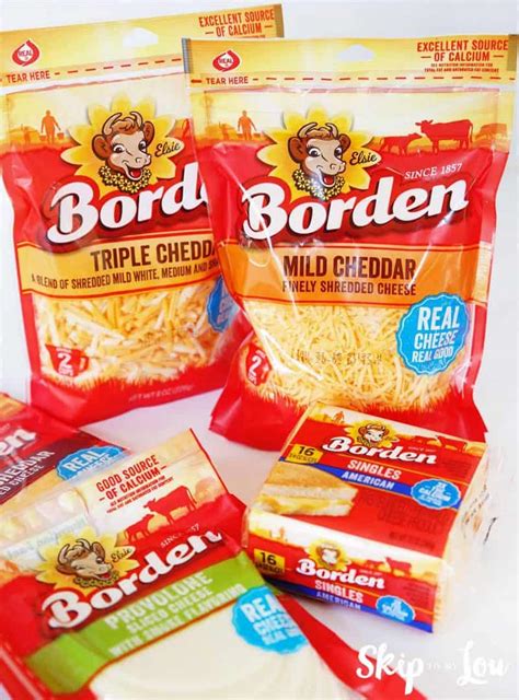 Add a Little Love to Lunchtime with Borden® Cheese | Skip To My Lou