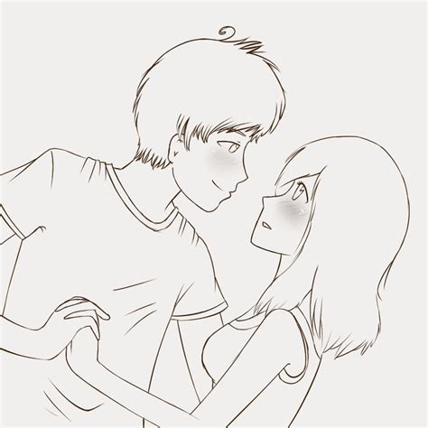 Cute couple drawing | Drawings of couples and some quotes | Pinterest ...