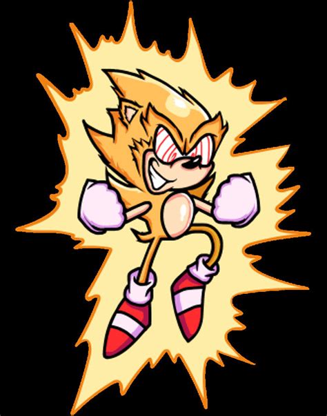 FNF Fleetway Super Sonic by ZombiMateusz on DeviantArt