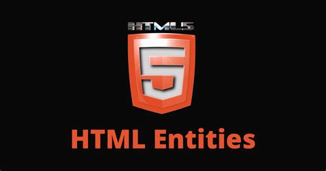 HTML Symbols – HTML Icon and Entity Code List