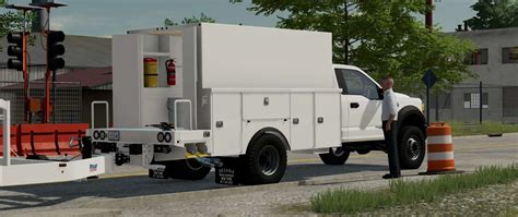 2022 Ford F600 Service Truck V1.0.0.0 - FS25 / FS22 Mod