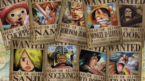 Monkey D Luffy Wanted Poster Hd – Lakaran