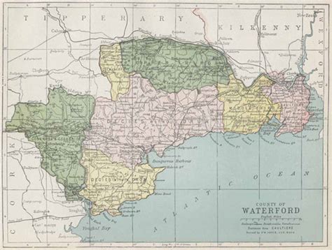 Map of County Waterford