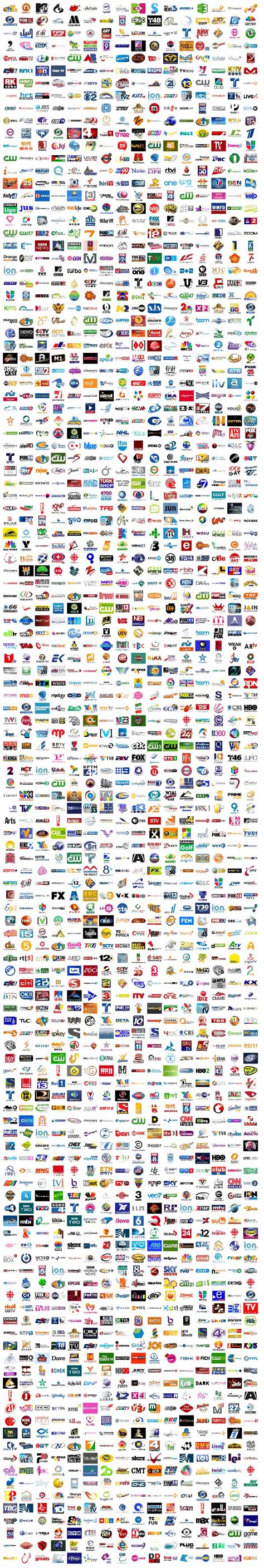 What 9,000 TV Channel Logos Looks Like | CableTV.com