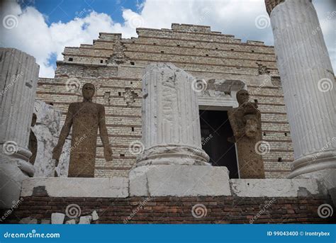 Brescia, Italy, 11 August 2017, Museum of the Roman Ruins and S ...