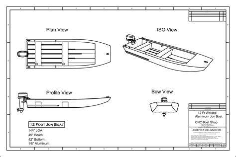 Homemade Jon Boat Plans - All Home Decor Review | Jon boat, Boat plans ...