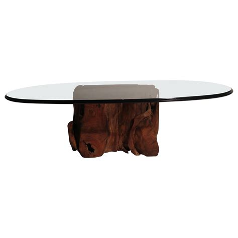 Tree Root and Stone Coffee Table at 1stDibs