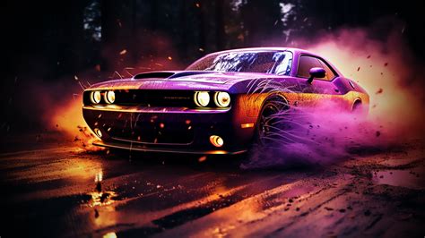 Dodge Challenger Desktop Wallpaper for PC, Mac, Tablet & Phone, INSTANT ...