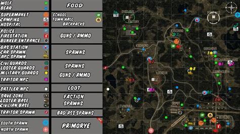 Game Maps | Next Day: Survival Interactive maps