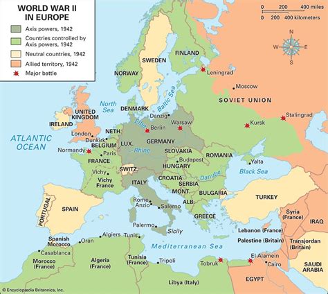 Axis Powers Map Ww2