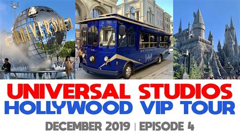 EP4 | Universal Studios Hollywood VIP Tour | Part 1 Studio Tour and ...