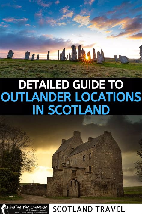 the cover of scotland's guide to outlander locations in scotland ...