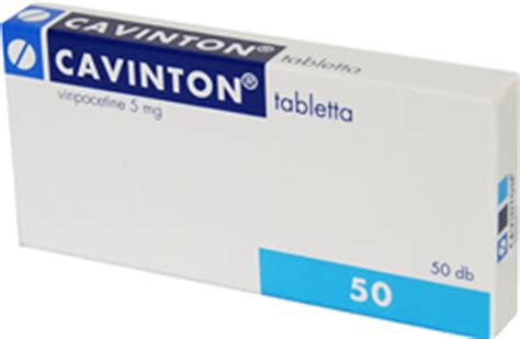 CAVINTON 5 MG TABLETTA 50X Adatlap / PirulaPatika online gyógyszertár