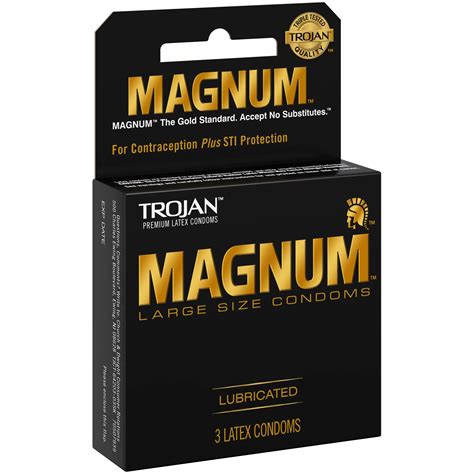 Trojan MAGNUM Lubricated Condoms - Shop Condoms & Contraception at H-E-B