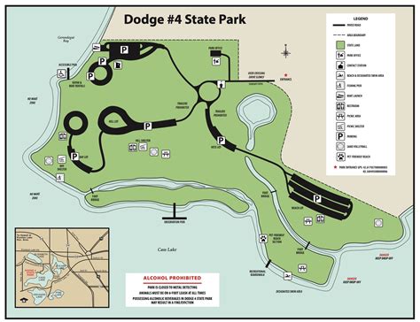 DODGE #4 STATE PARK – Shoreline Visitors Guide