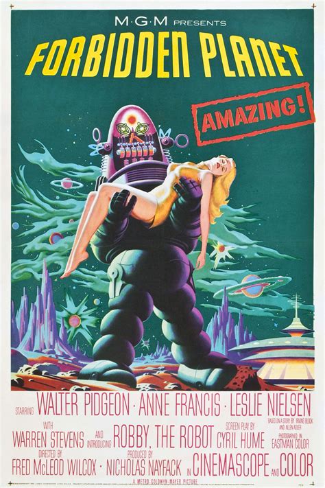 Forbidden Planet (1956) - Posters — The Movie Database (TMDB)