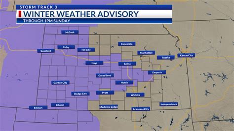 Kansas weather forecast: Wintry weather through the day, chilly Halloween