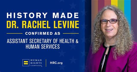 Dr. Rachel Levine Makes History as First Openly Transgender Senate ...