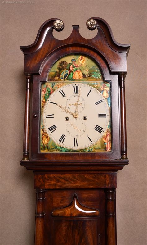 Antiques Atlas - Victorian Scottish Mahogany Longcase Clock as856a320 ...