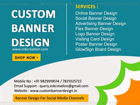 Custom Banner Poster Design: all banner design printing