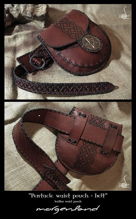 Leather Belt Pouch, Diy Leather Bag, Leather Bags Handmade, Leather ...