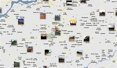 Faisalabad map with its villages and town – Paki Mag