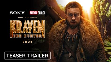 Kraven The Hunter Movie Trailer Release Date