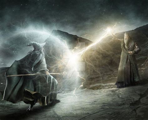 Sauron Vs Gandalf