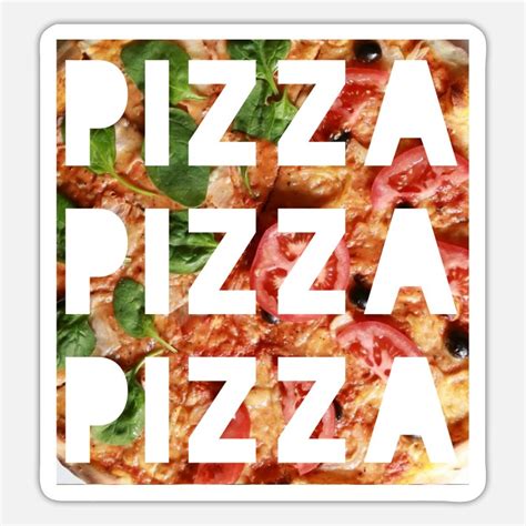 Pizzas Stickers | Unique Designs | Spreadshirt