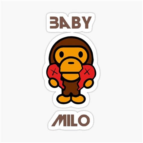 "Bape cartoon classic" Sticker for Sale by Jolaine1410 | Redbubble